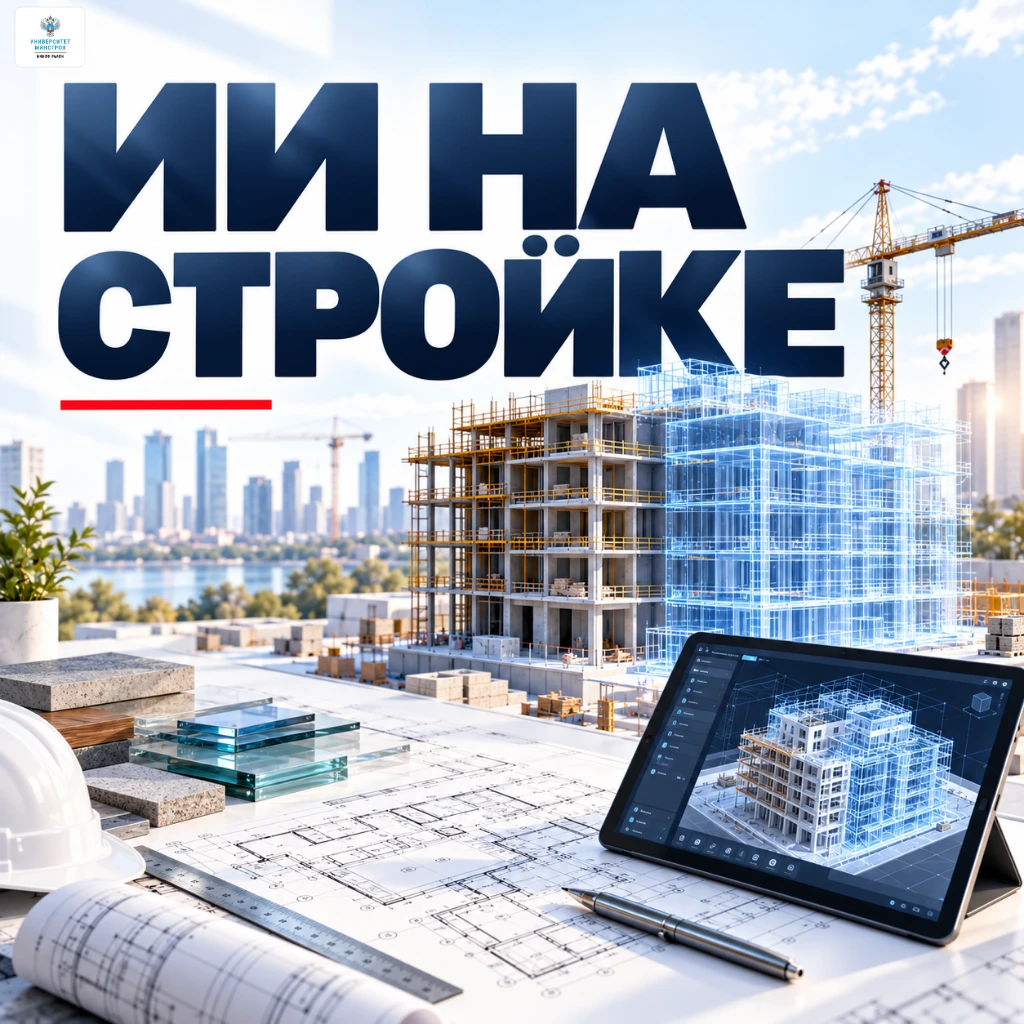 Обложка статьи «Искусственный интеллект в строительстве»
