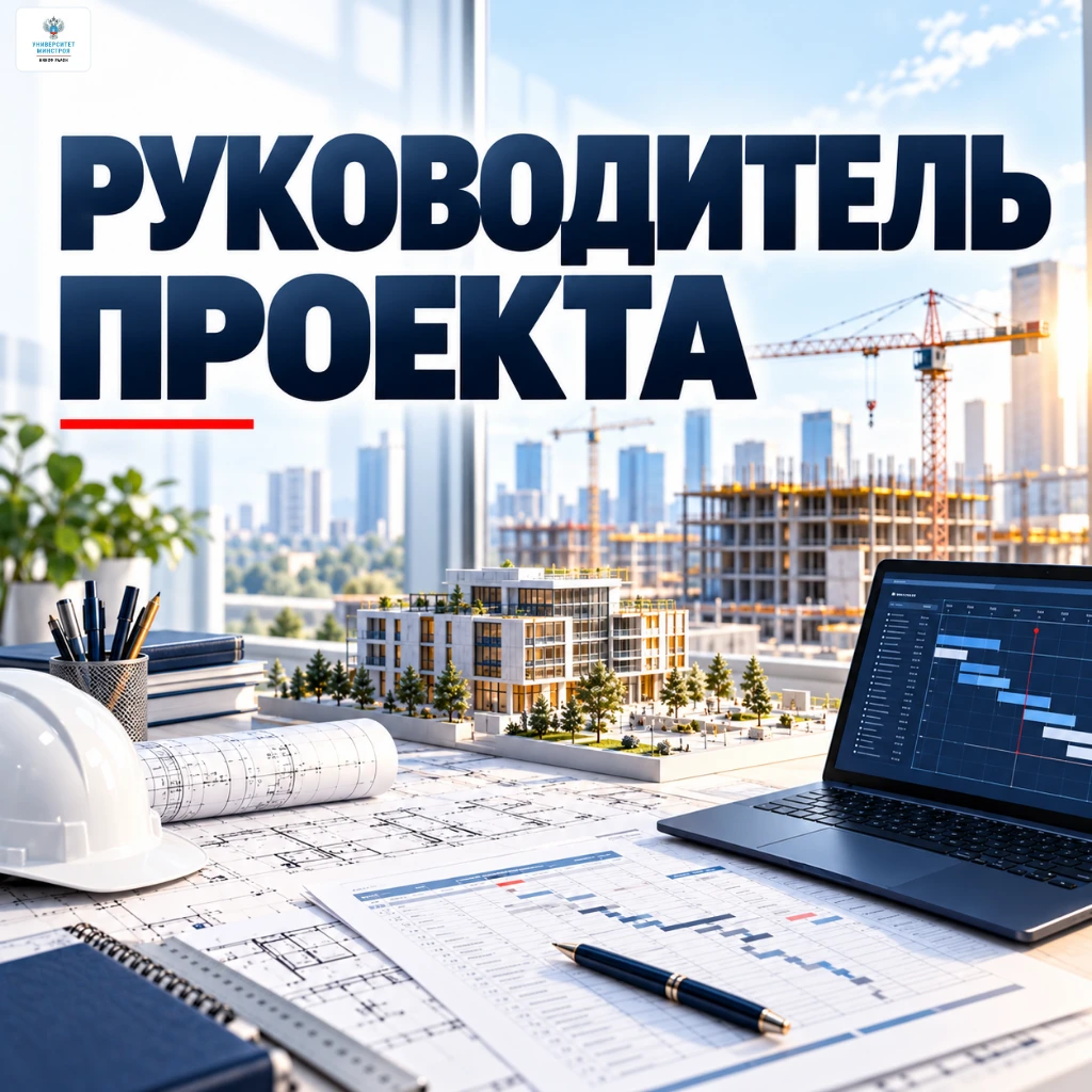 Обложка статьи «Руководитель проекта в строительстве»
