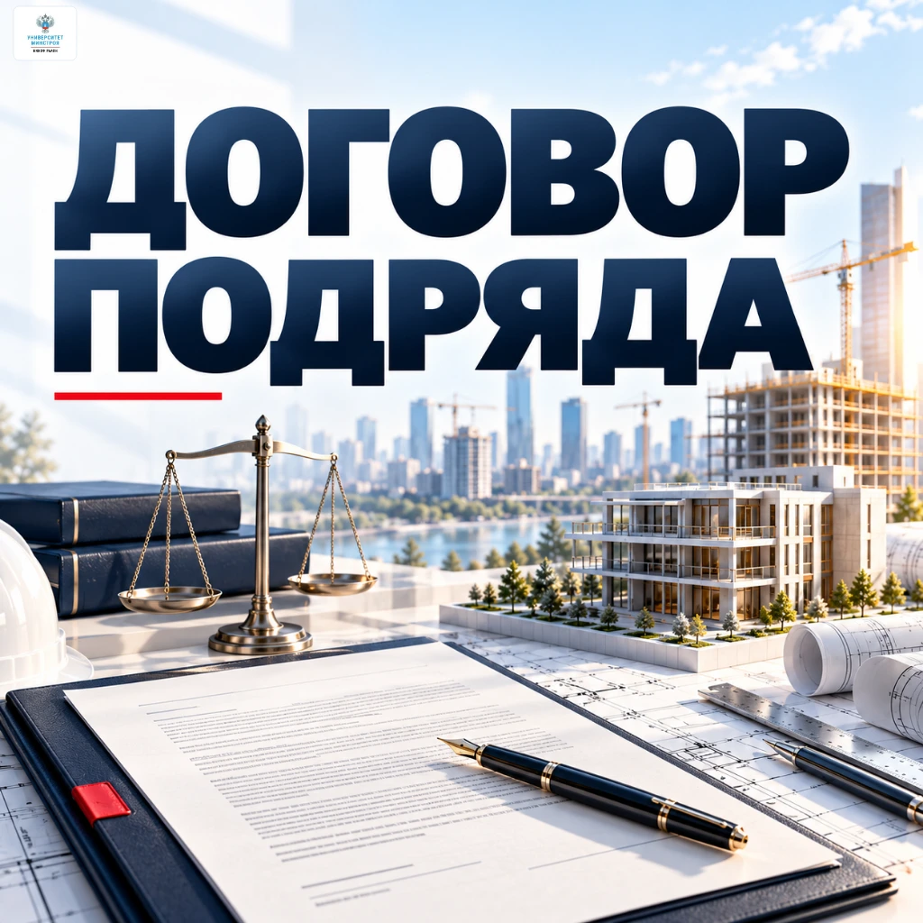 Обложка статьи «Риски договора строительного подряда»