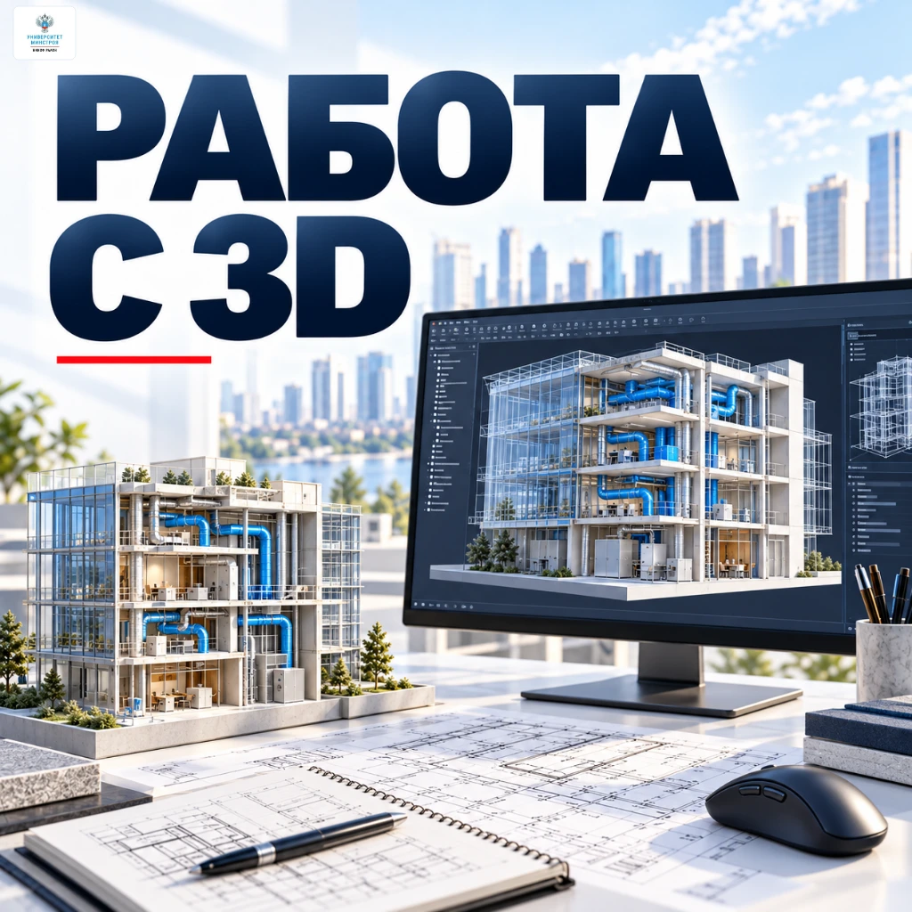 Технология и методология работы с 3D-моделями в среде общих данных строительного проекта
