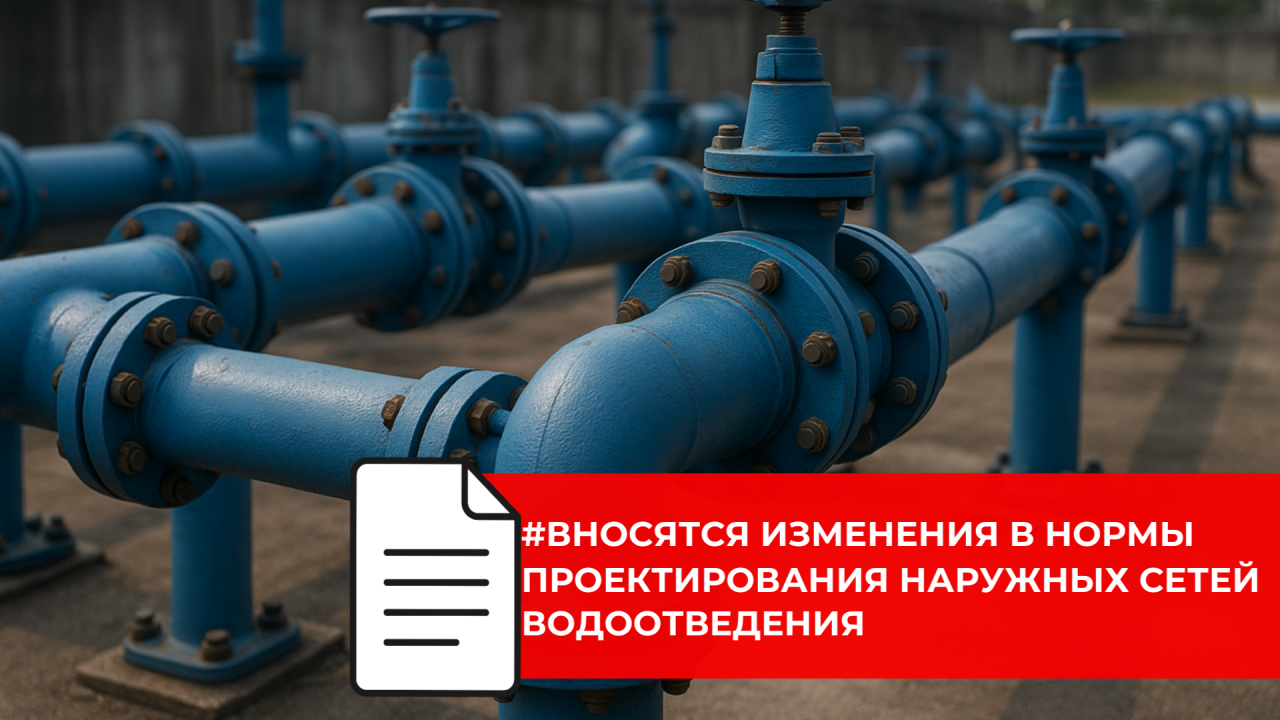В СП 32.13330.2018 готовятся изменения, затрагивающие расчет и очистку сточных вод