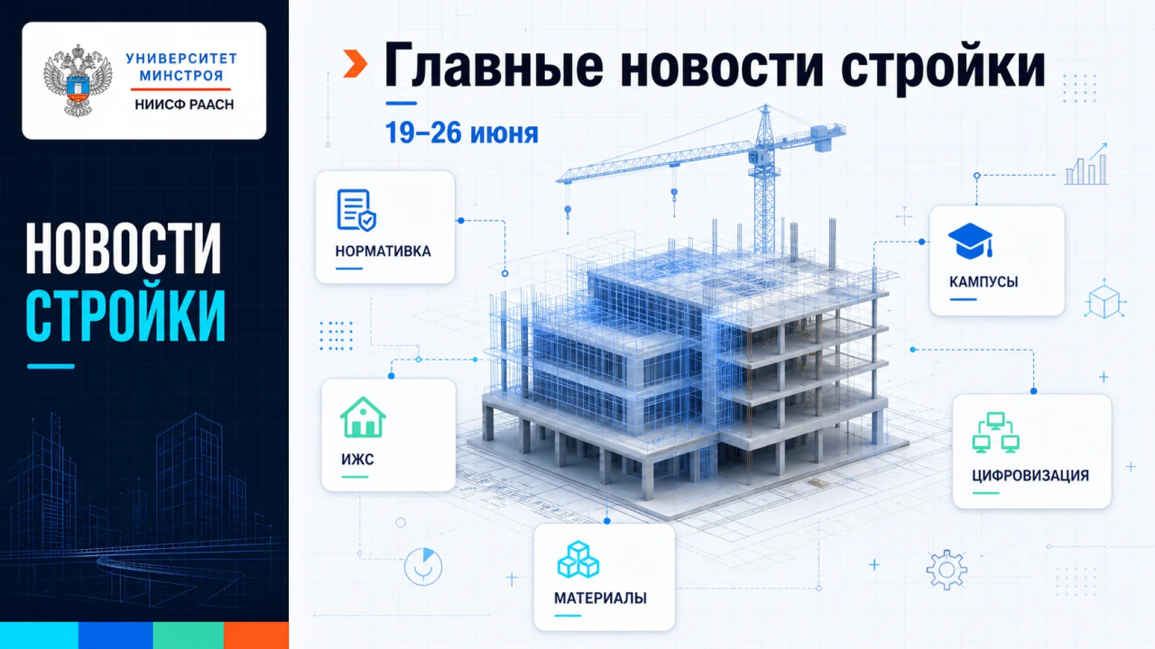 Главные новости строительства за неделю